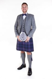mod silver crail outfit-scottish thistle